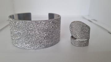 Sans prix de réserve - Ensemble de bijoux 2 pièces Argent