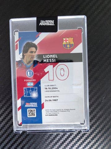 Topps Topps Total Football Lionel Messi FCB43 Serialized