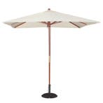 Parasol creme vierkant 2,5 meter | 2,7(h)x 2,5(Ø)m Bolero, Verzenden