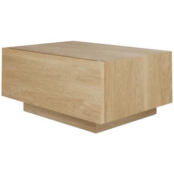 Ethnicraft Madra Bedside - Nachtkastje, Gebruikt, Verzenden, 45 tot 65 cm, Minder dan 55 cm