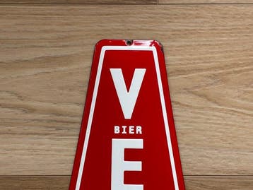 Bières Vedett - Plaque - Émail, Antiek en Kunst