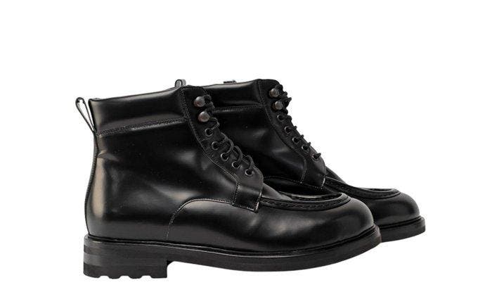 TESTONI - 8 UK - 42 IT - Combat Boot Shoes Brush Off Calf /, Vêtements | Hommes, Chaussures