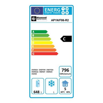 Bakkerij Koelkast | 850L (EN600x800) | RVS | -2°C/+8°C |, Verzenden