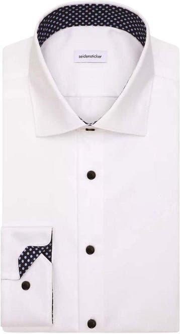 2dekans | Seidensticker New Kent Slim Fit - Overhemd - Extra, Ophalen of Verzenden