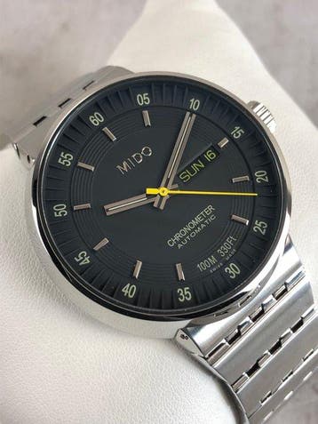 Mido - All Dial Day-Date Chronometer Automatic - M83404B811, Nieuw