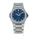 Hublot - Classic Fusion Blue Date - 548.NX.7170.NX - Heren -, Nieuw