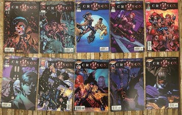 Crimson #1B à #24 + One-Shot + Sourcebook - Complete Series