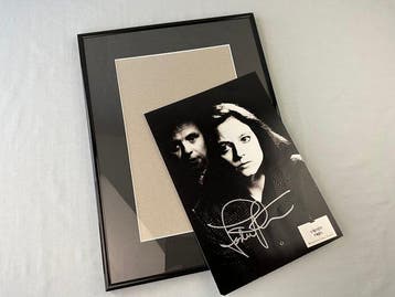 Jodie Foster - signed photograph + CoA - Silence of the, Nieuw