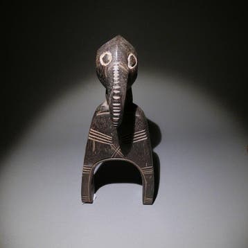 Poulie Senufo. 18 cm de haut. - Senufo, Antiquités & Art