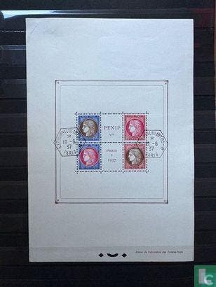 Frankrijk - Postzegeltentoonstelling PEXIP - 1937, Verzenden