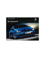 2013 VOLKSWAGEN SCIROCCO R BROCHURE DUITS, Livres