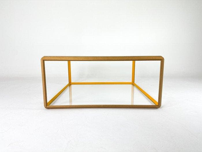 Molteni - Ron Gilad - Table - 45° - Bois, Verre, Antiek en Kunst, Antiek | Meubels | Stoelen en Sofa's