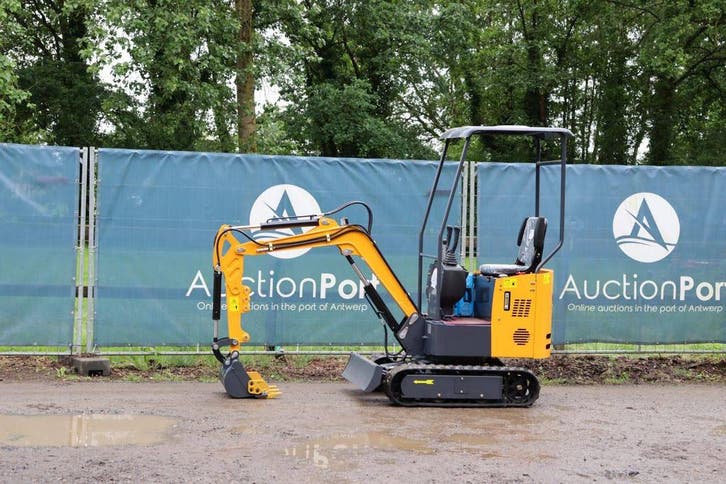 Veiling: Minigraver Agri-Pro Crawler HT10 Diesel 7kW 2026 Ni, Articles professionnels, Machines & Construction | Grues & Excavatrices