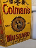 Colmans Mustard - Colmans Mustard - Emaille bord - Emaille