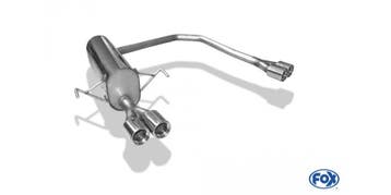 FOX Opel Astra H/ Astra H GTC Turbo achterdemper uitgang rec, Verzenden, Nieuw