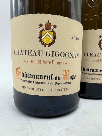 2020 Chateau Gigognan Lieu dit Terre Ferme Blanc -, Collections