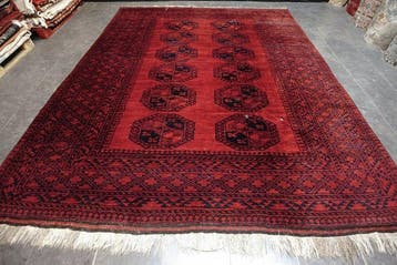 Afghaans art deco - Tapijt - 310 cm - 250 cm, Huis en Inrichting, Nieuw