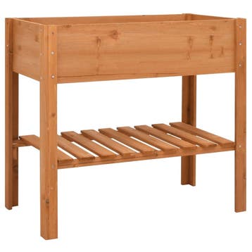 vidaXL Plantenbak 88x43x80 cm vurenhout, Verzenden
