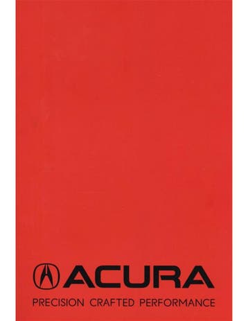 2022 ACURA PROGRAMMA BROCHURE ENGELS (USA), Ophalen of Verzenden, Nieuw