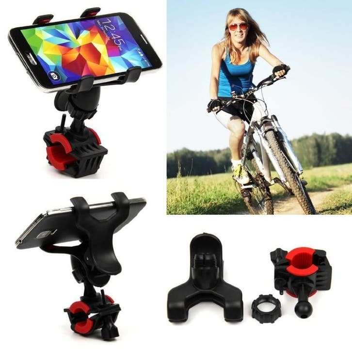 Telefoonhouder telefoon fiets houder stuur smartphone, Télécoms, Téléphonie mobile | Accessoires & Pièces, Envoi
