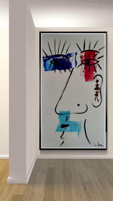 Luc Mora - Lui - XXL, Antiquités & Art, Art | Objets design