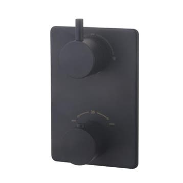 Douchekraan Wiesbaden Caral thermostatisch afbouwdeel 2-weg, Ophalen of Verzenden, Nieuw, Kraan