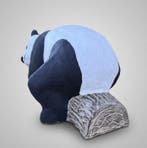 Statue, Scultura Panda da Giardino in Polvere di Marmo e