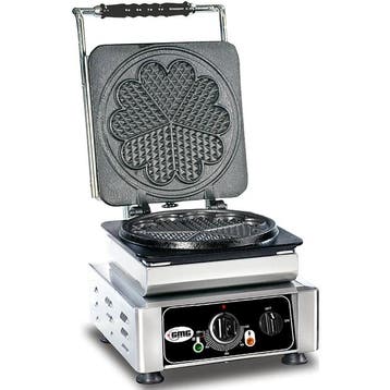 Wafelijzer | AMORE L | Enkel | Hartvormige Wafels (Ø210mm), Verzenden