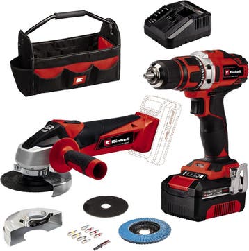 Einhell 18V Set: Boor & Slijper | -35% Retour deal, Doe-het-zelf en Bouw, Gereedschap | Boormachines, Verzenden, Zo goed als nieuw