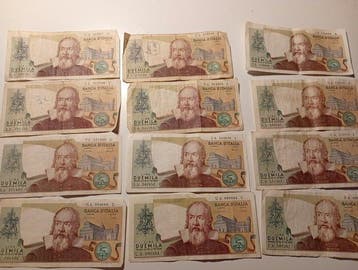 Italie. - 84 banknotes - Various Dates (Sans prix de