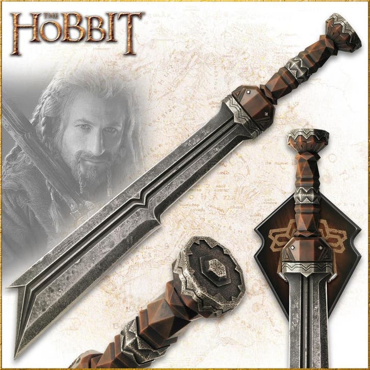 The Hobbit Replica 1/1 Sword of Fili, Collections, Lord of the Rings, Enlèvement ou Envoi