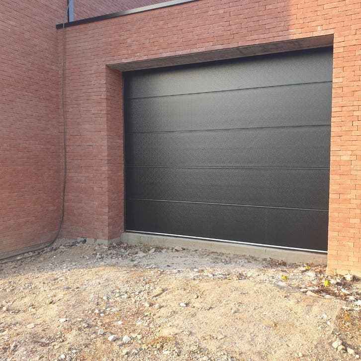 Zwarte sectionaal garapoorten b.v 250x215 € 850 !, Bricolage & Construction, Fenêtres & Moustiquaires, Envoi