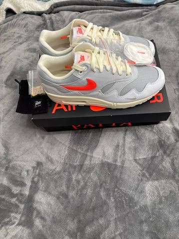 Nike - Air Max 1 Patta waves Hyper Red Crimson - Low-top