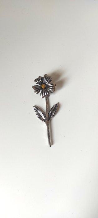 Beeldje - Set 4 miniature a tema botanico (4) - .800 zilver