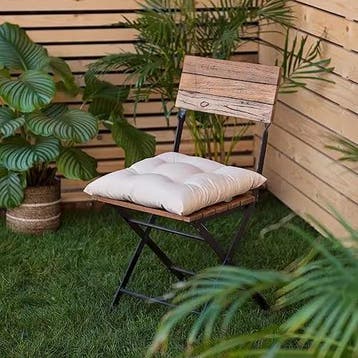 Gardenista  4 Premium Stoelkussen 40x40cm beige (Kussens), Ophalen of Verzenden, Nieuw
