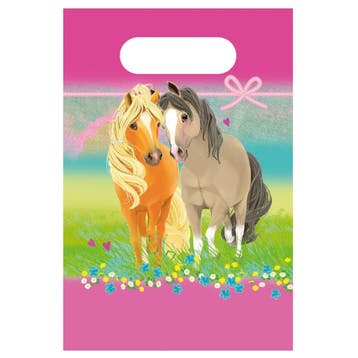 Uitdeelzakjes Paarden 23,4cm 8st, Verzenden