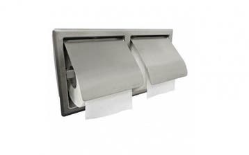 Sanifun dubbele toiletrolhouder Ajax RVS, Ophalen of Verzenden, Nieuw