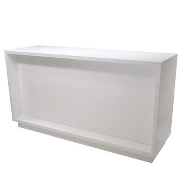 *TIP*  Super HIGH GLOSSY toonbank wit 188 cm, Ophalen of Verzenden