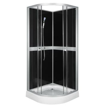 Sanifun complete douchecabine Nolan 900 x 900 zwart, Bricolage & Construction, Sanitaire, Ophalen of Verzenden, Douche