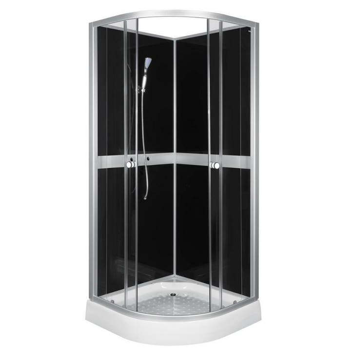 Sanifun complete douchecabine Nolan 900 x 900 zwart, Doe-het-zelf en Bouw, Sanitair, Douche, Nieuw, Ophalen of Verzenden