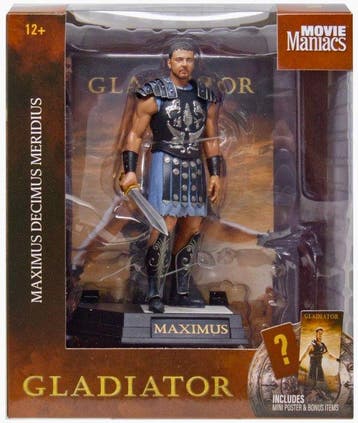 GLADIATOR – MAXIMUS (Russell Crowe). Collector Edition, Nieuw