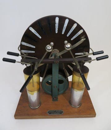 Decoratief ornament - Wimshurst elektrostatische machine, Antiek en Kunst