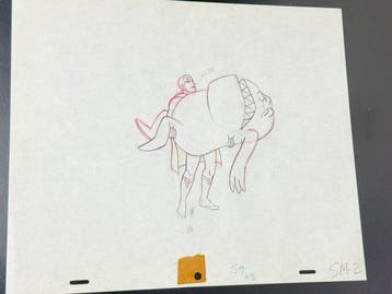 Filmation - Originele animatietekening van Superman - The