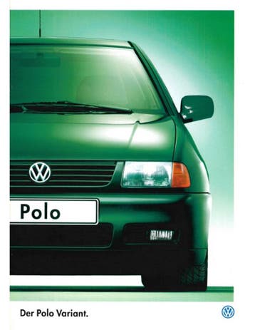 1997 VOLKSWAGEN POLO BROCHURE DUITS, Ophalen of Verzenden, Nieuw