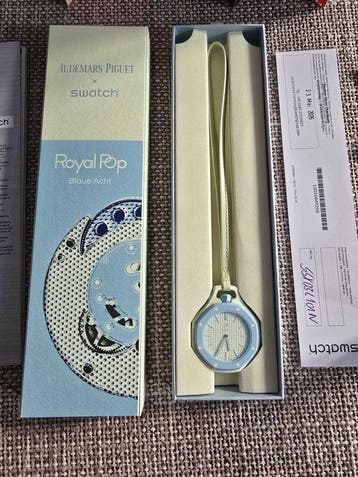 Swatch - Royal Pop Blaue Acht - Zonder minimumprijs -, Nieuw