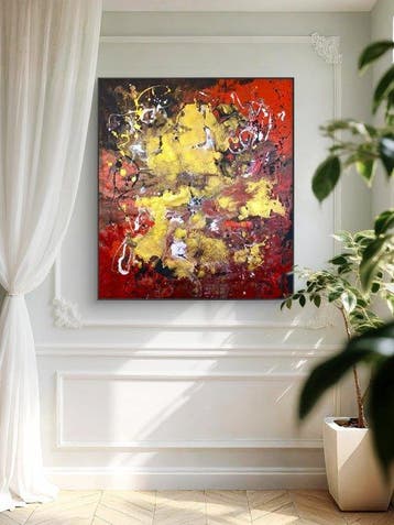 Jana Noldin - Abstract Large Painting N.1120
