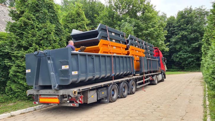 containers diverse zeecontainers staal ketting haak kabel, Bricolage & Construction, Conteneurs