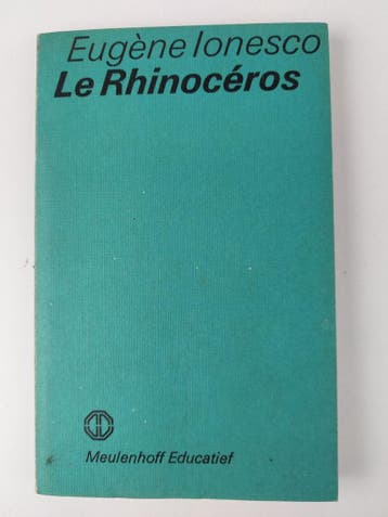 Rhinoceros 9789028039209 Ionesco, Verzenden, Ionesco