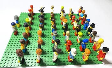 Lego Minifiguur - World City - 50 Lego Mini Figuren Minifig, Nieuw