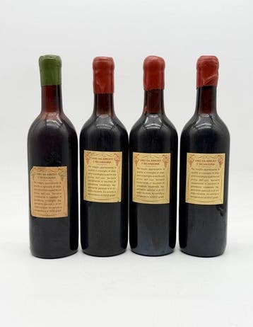1967 Barbaresco & 1968 x3 Barolo, Ferruccio Nicolell -, Verzamelen, Nieuw
